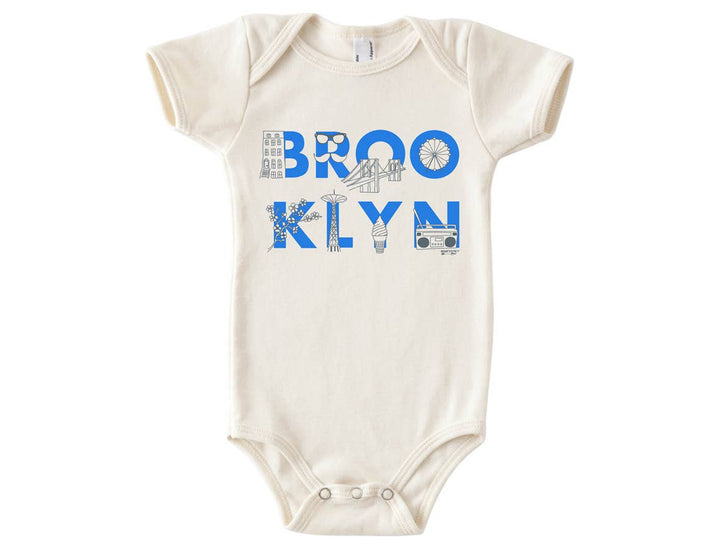 BROO KLYN Baby Onesie 6-12 mths