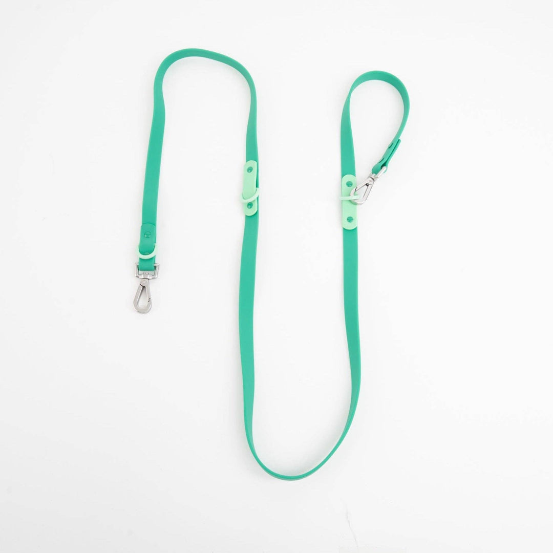 The Fritz Dog Leash | Leash wit Handle | Multi Dog Leash: Orange mango / Small