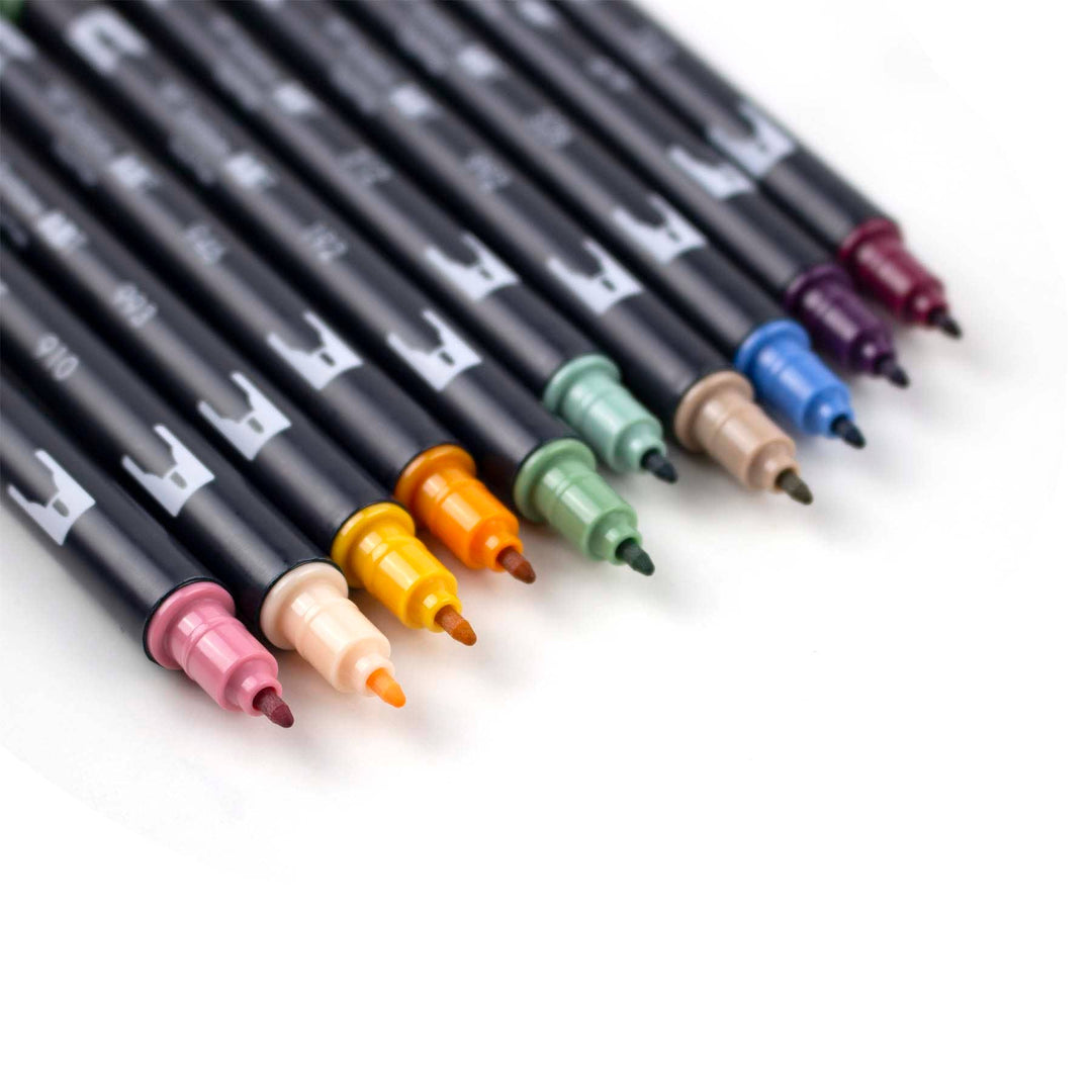 Dual Brush Pen Art Markers: Cottage 10-Pack