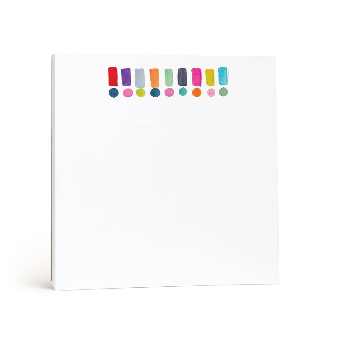 Happy Dots Chunky Square Notepad