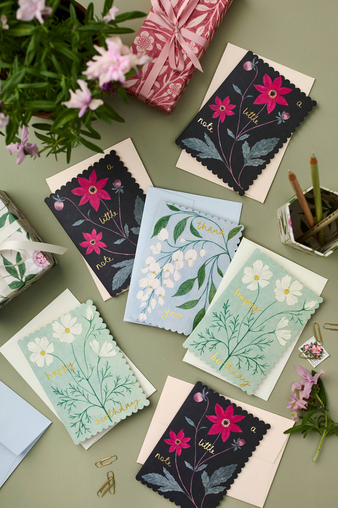 Wisteria 'Thank You' Card