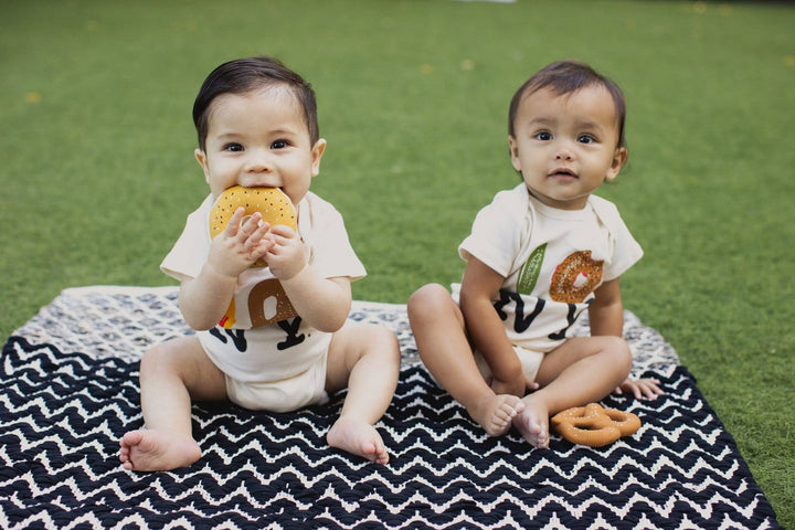 Sourdough Sonny Natural Rubber Pretzel Baby Teether