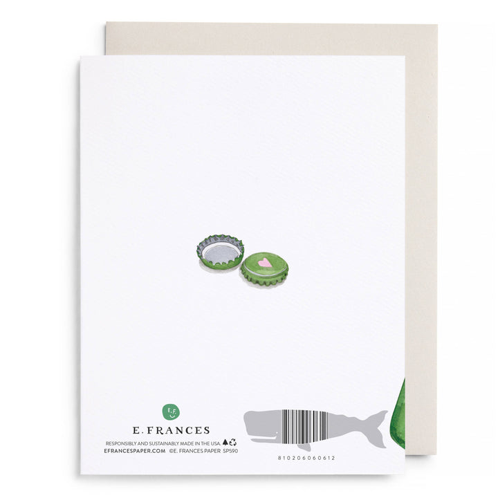 Beer Cheers Anniversary Greeting Card