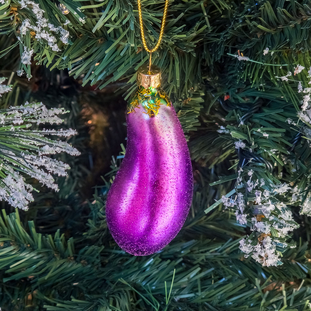 Eggplant Ornament