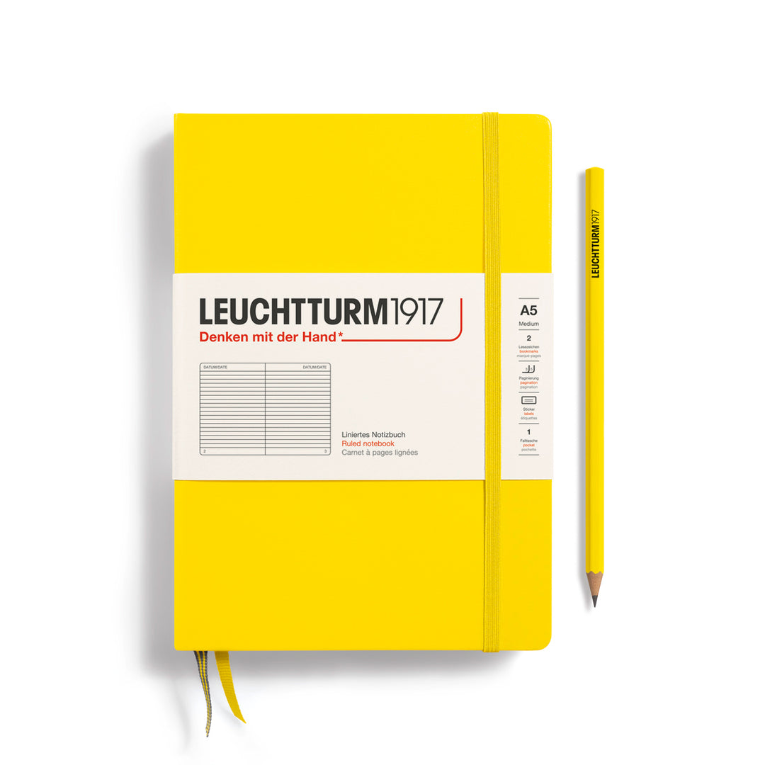Leuchtturm1917 A5 Ruled Notebooks