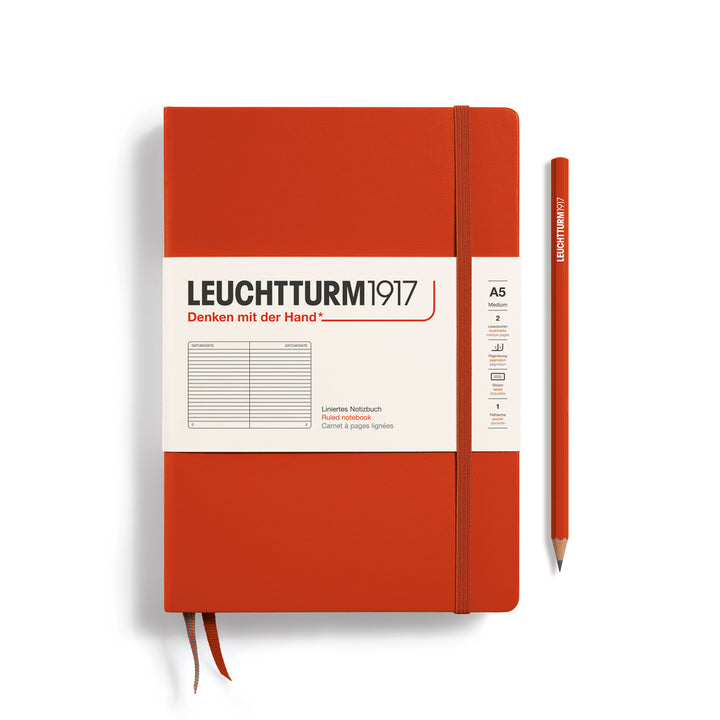 Leuchtturm1917 A5 Ruled Notebooks