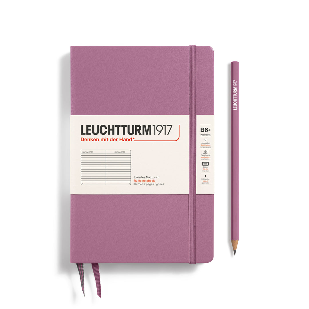 Leuchtturm1917 B6 Hardcover Ruled Notebooks