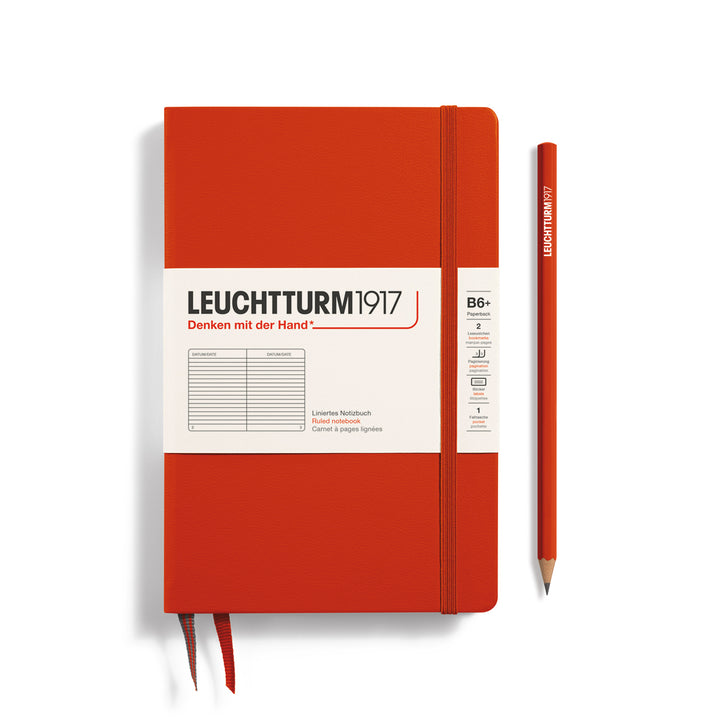 Leuchtturm1917 B6 Hardcover Ruled Notebooks