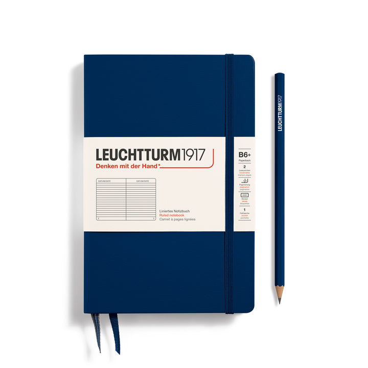 Leuchtturm1917 B6 Hardcover Ruled Notebooks