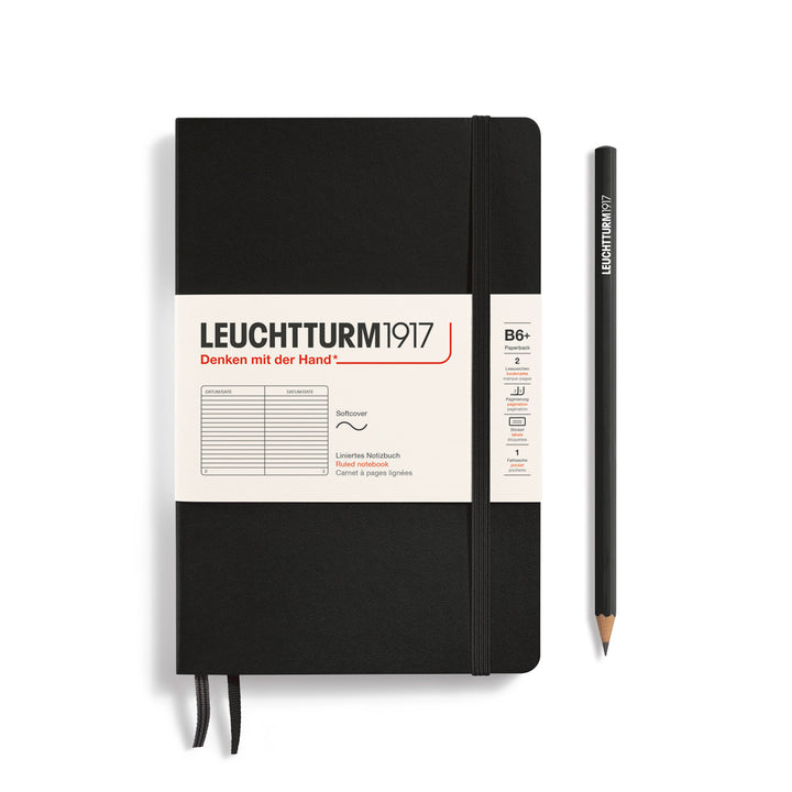 Leuchtturm1917 Softcover B6+ Ruled Notebook
