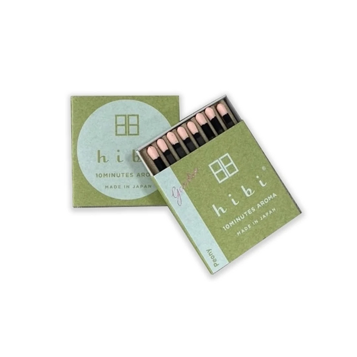 Hibi Incense Matches (Box of 8)