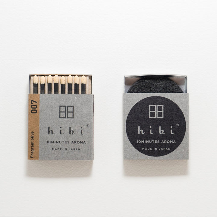 Hibi Incense Matches (Box of 8)